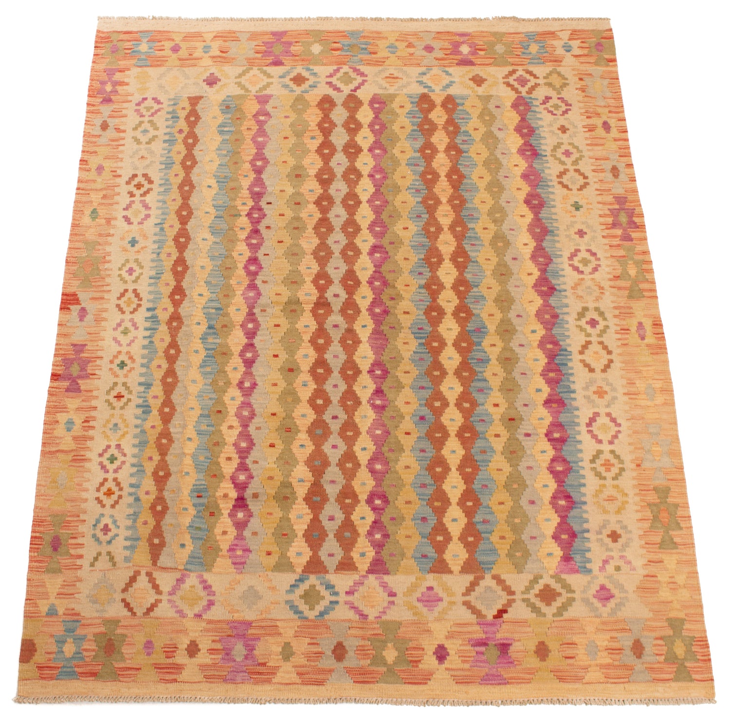 Afghan Kilim | 196 x 147 cm