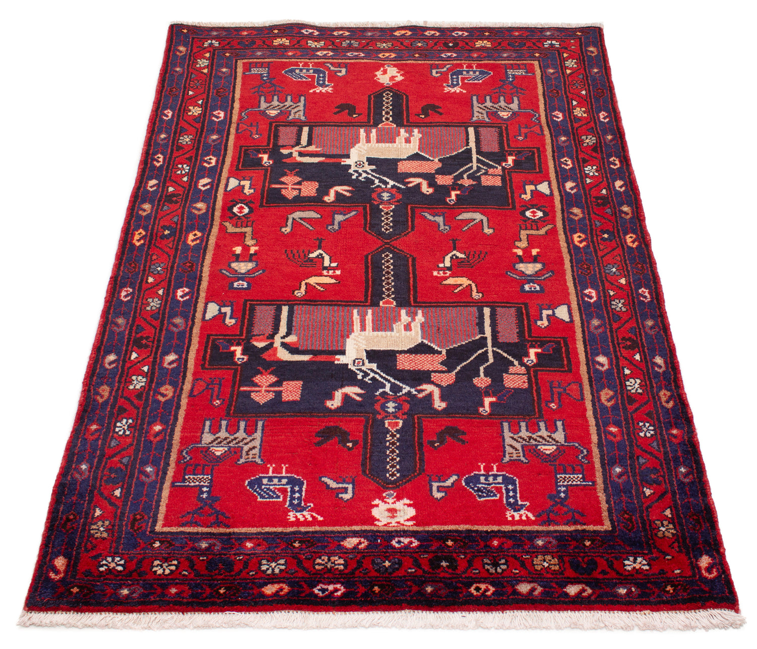 Hamedan Persian Rug | 160 x 107 cm
