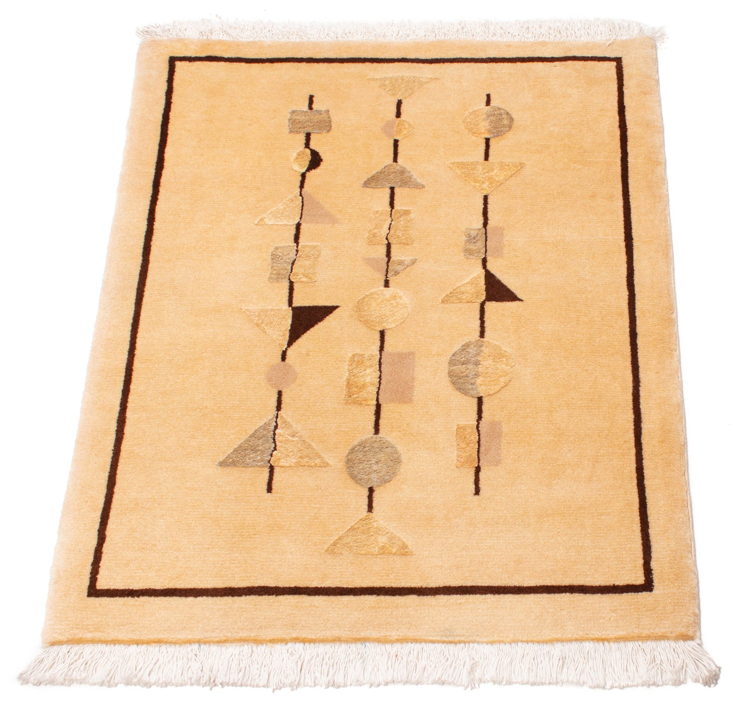 Alfombra Persa Moderna | 100 x 75 cm