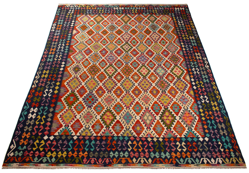 Afghan Kilim | 390 x 307 cm