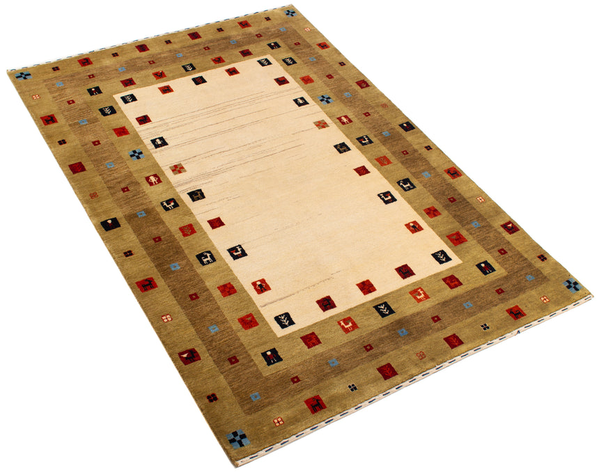 Modern Handloom Rug | 203 x 133 cm