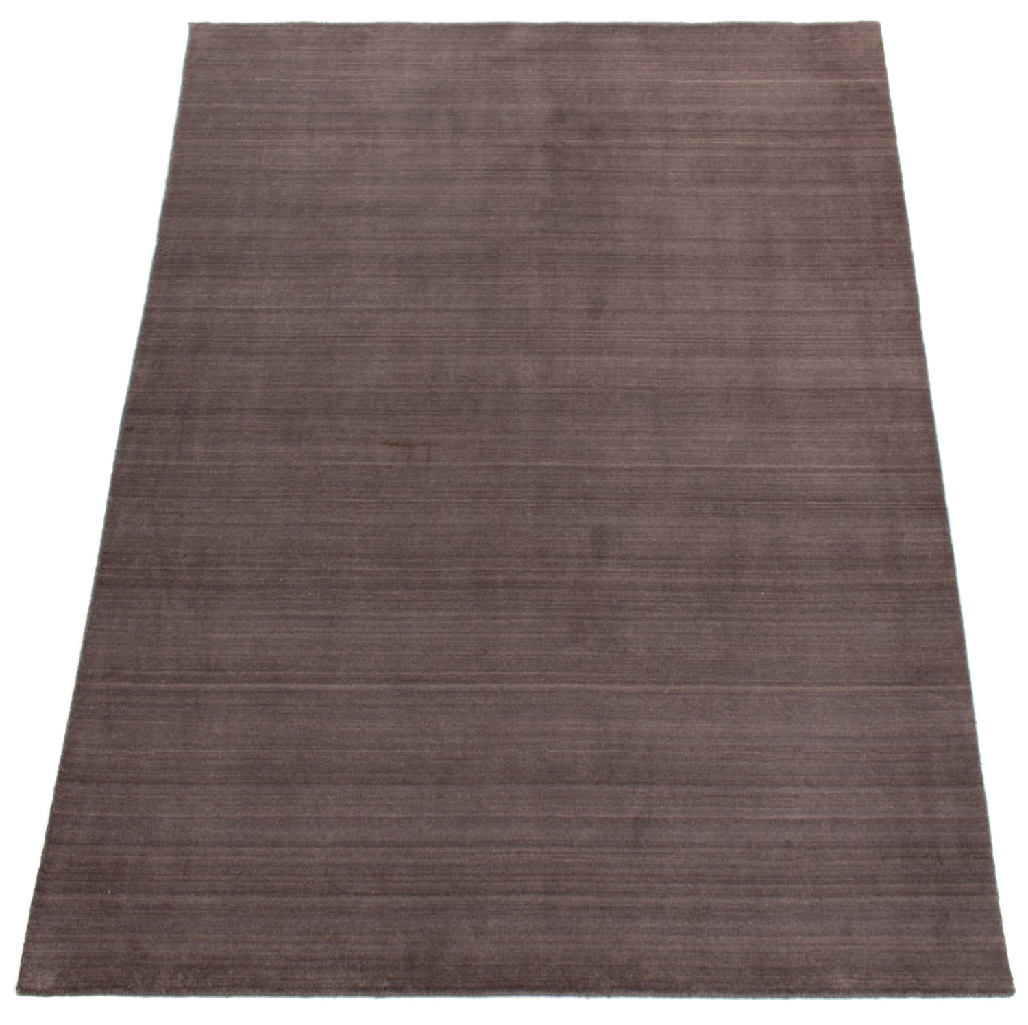 Modern Plain Gray Handloom Rug | 238 x 173 cm