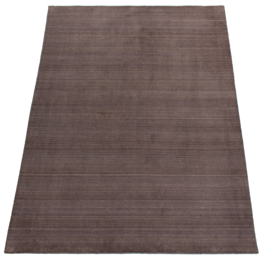 Modern Plain Gray Handloom Rug | 238 x 173 cm