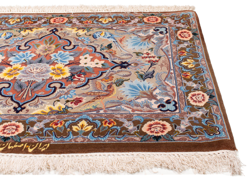 Isfahan Persian Rug | 102 x 67 cm