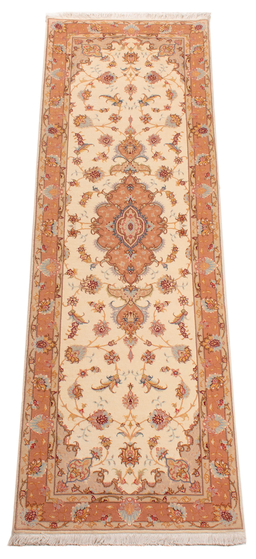 Alfombra Persa Tabriz 50Raj | 246 x 78 cm