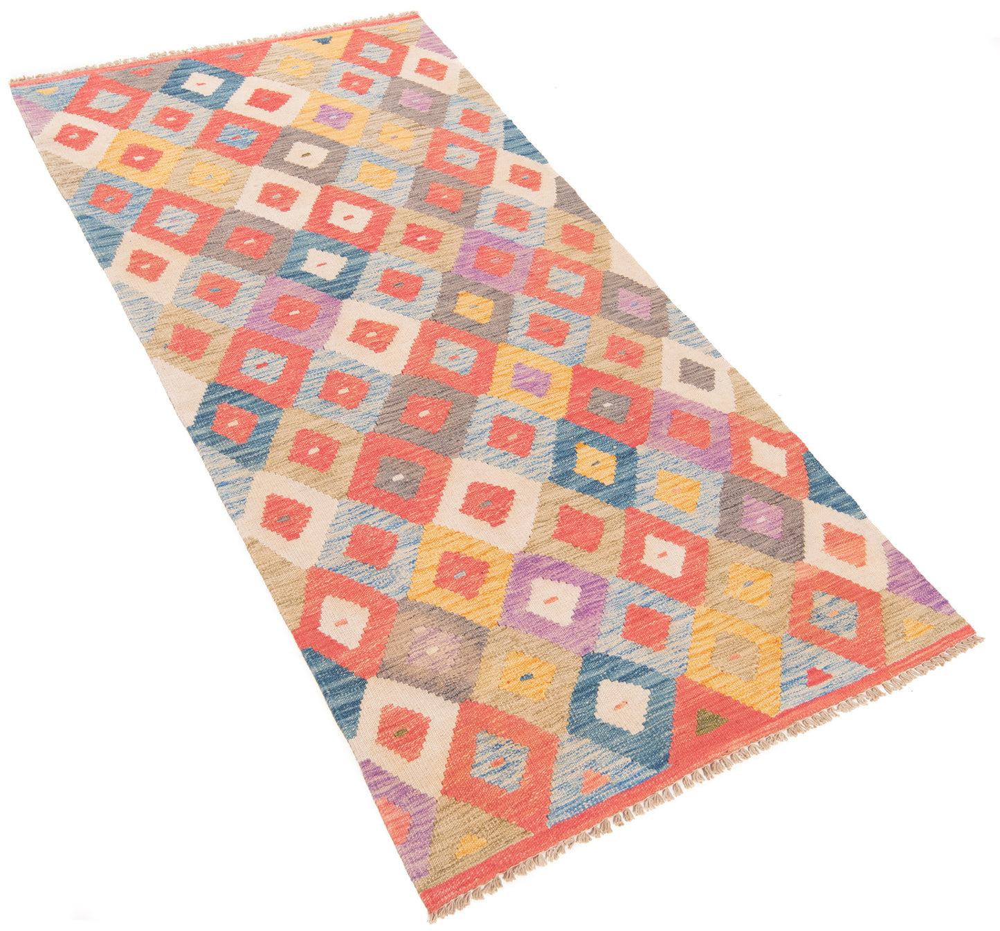 Kilim afgano | 197 x 95 cm