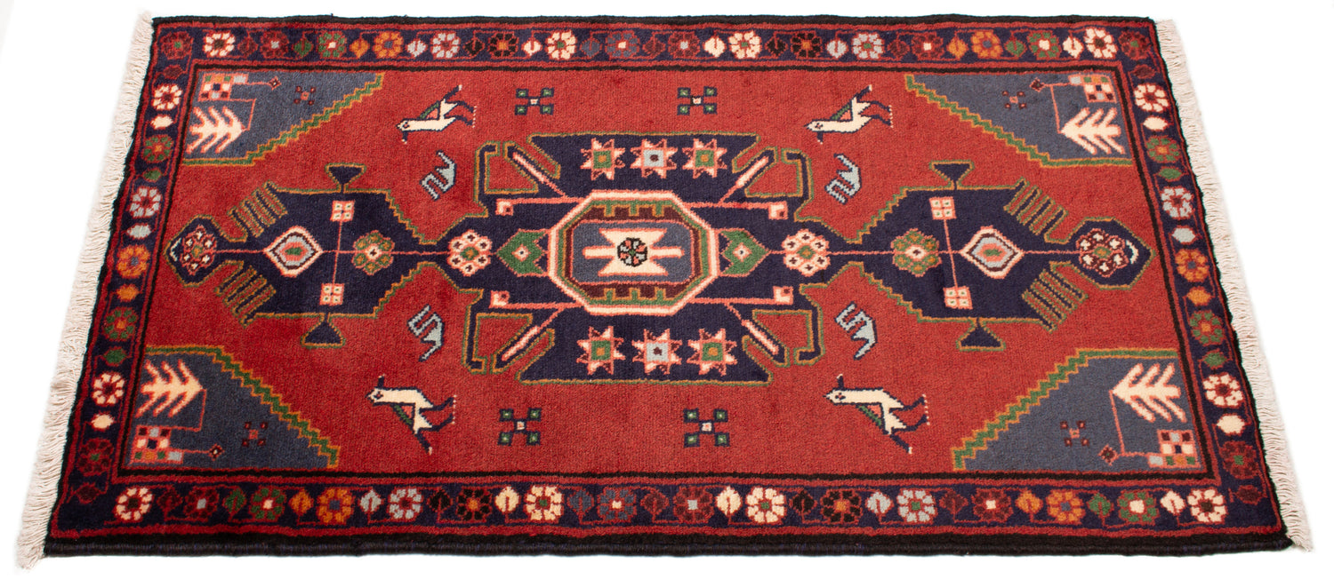 Hamedan Persian Rug | 135 x 75 cm