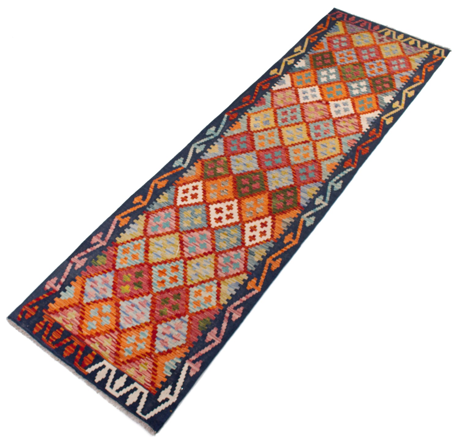 Afghan Kilim | 295 x 80 cm