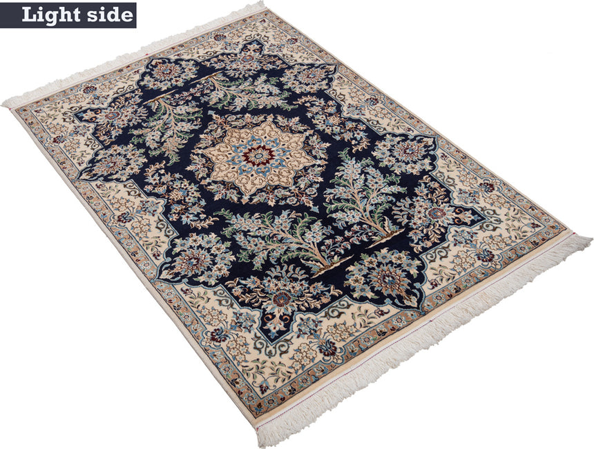 Nain 6la Alfombra Persiana | 132 x 97 cm