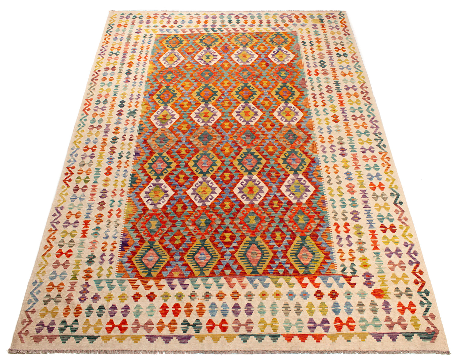 Afghan Kilim | 352 x 251 cm