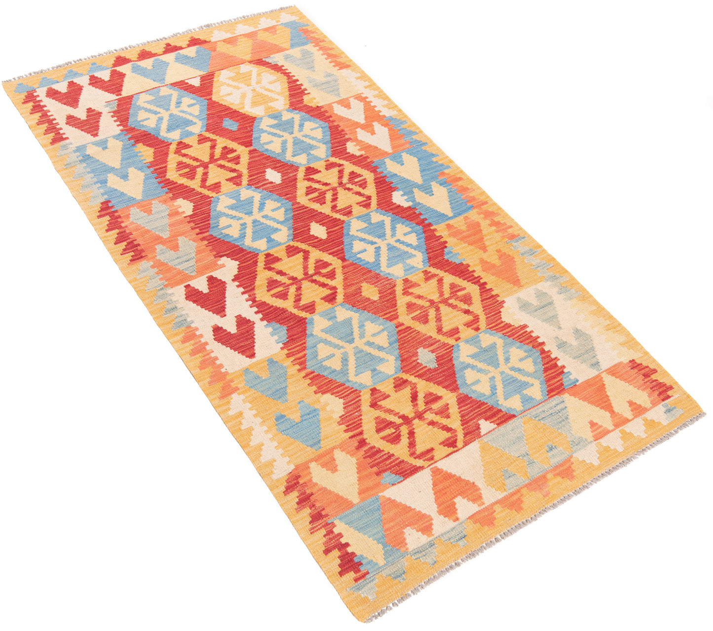 Kilim afgano | 202 x 103 cm
