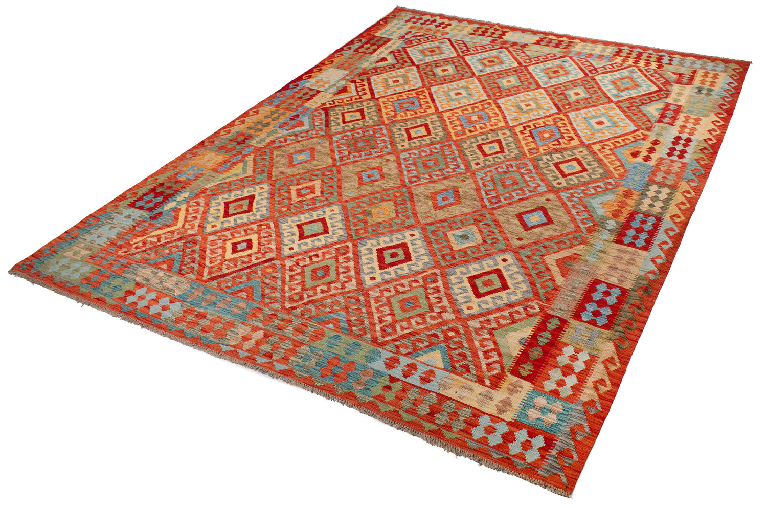 Afghan Kilim | 346 x 248 cm