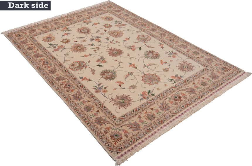 Alfombra persiana Tabriz 50Raj | 202 x 150 cm
