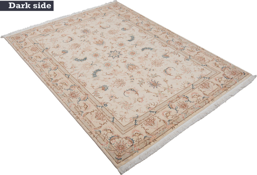 Alfombra persiana Tabriz 50Raj | 198 x 147 cm