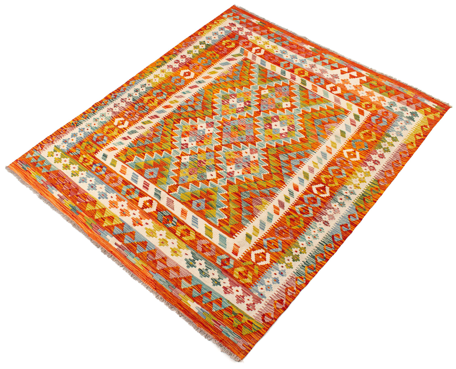 Afghan Kilim | 186 x 154 cm