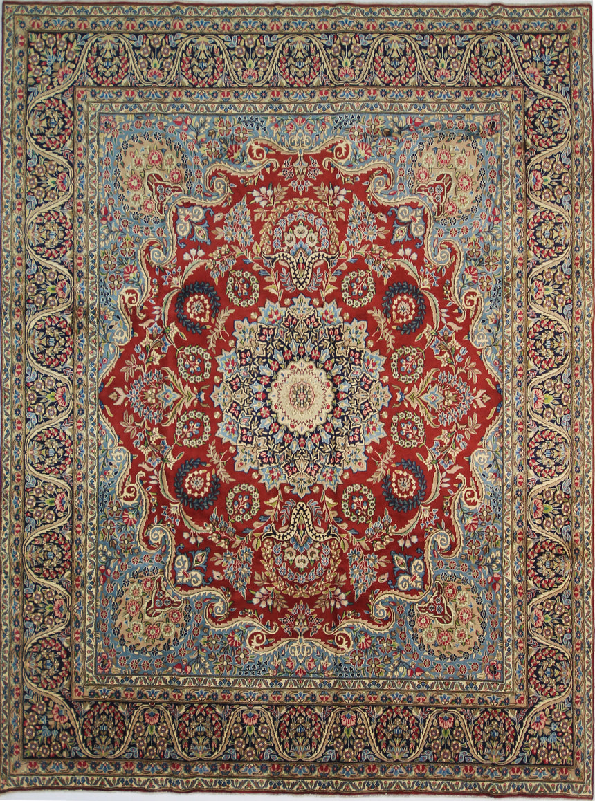 Kerman Alfombra Persiana | 397 x 296 cm