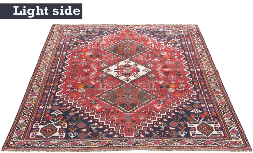 Shiraz Alfombra Persa | 244 x 178 cm