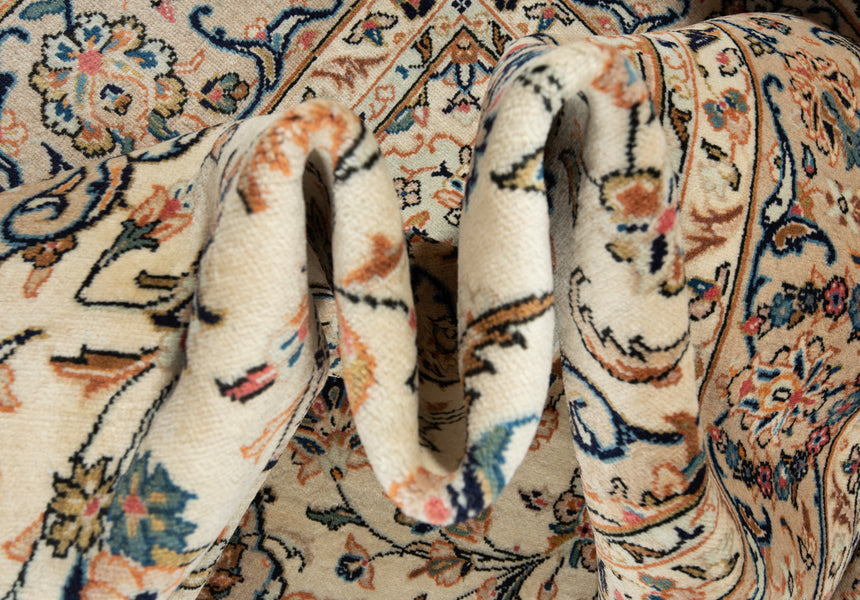 Alfombra persa Kashan | 304 x 190 cm