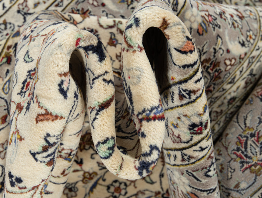 Alfombra persa Kashan | 302 x 198 cm