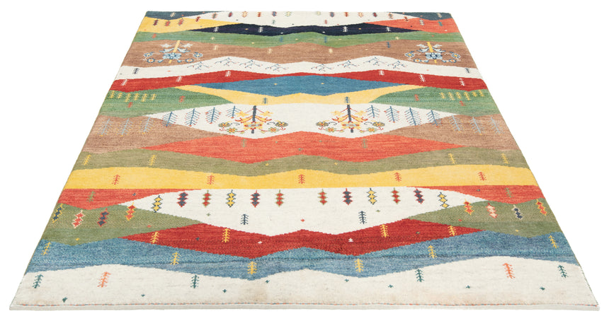 Gabbeh Persian Rug | 195 x 145 cm