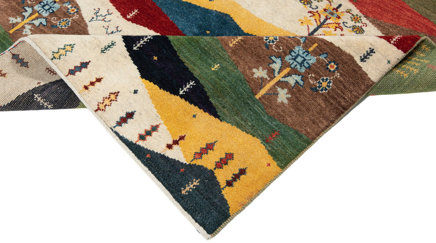 Gabbeh Persian Rug | 195 x 145 cm