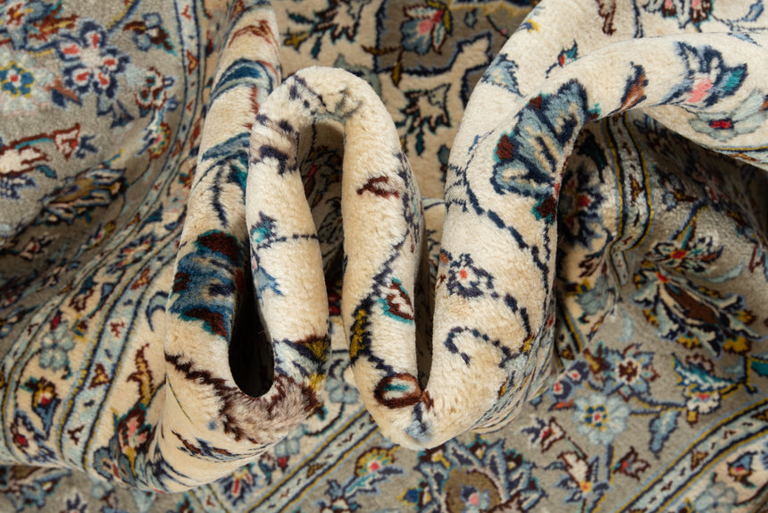 Alfombra persa Kashan | 304 x 202 cm