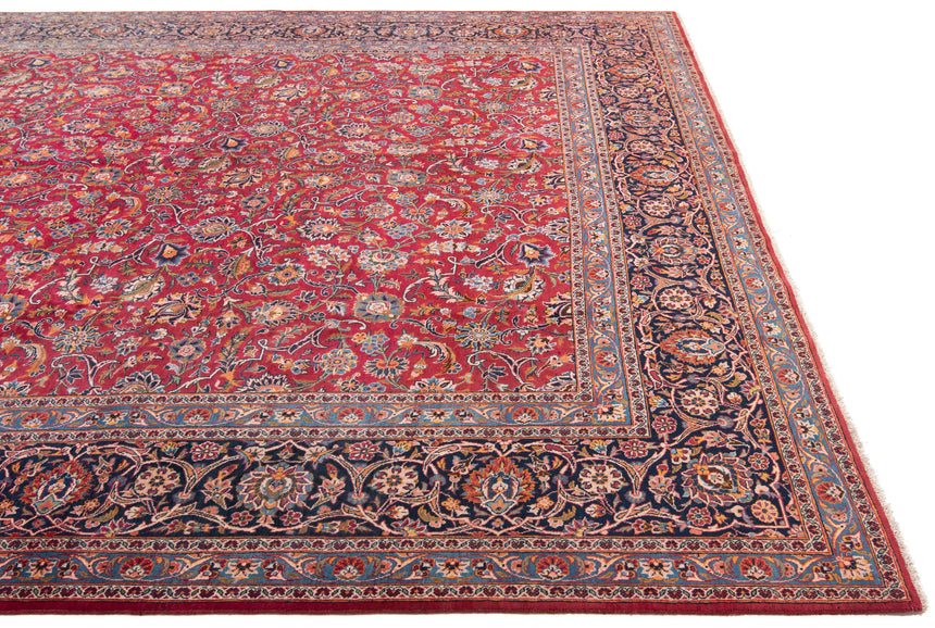 Kashan Persian Rug | 412x300cm