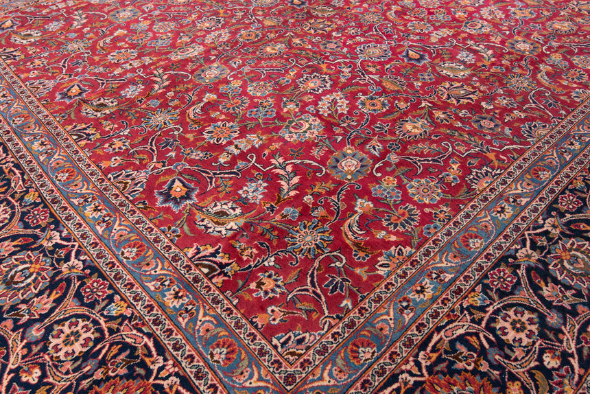 Kashan Persian Rug | 412x300cm