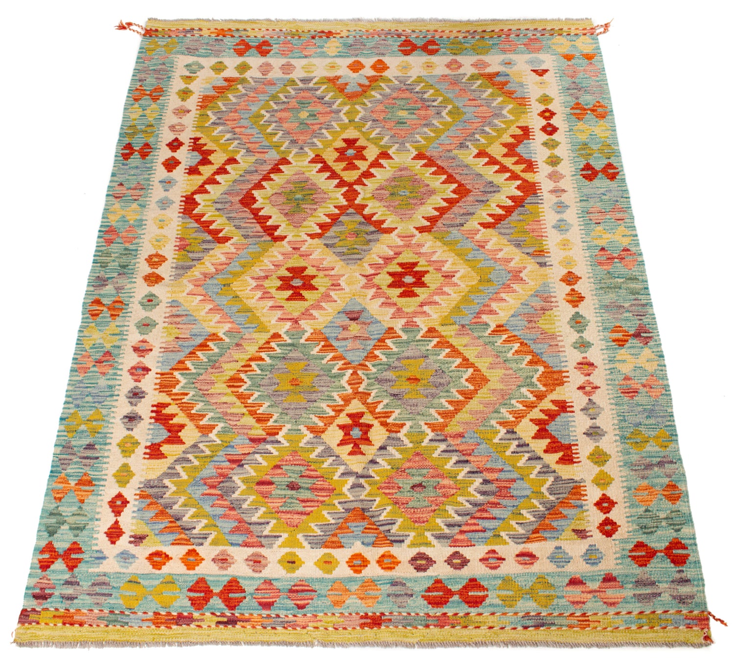 Afghan Kilim | 202 x 150 cm