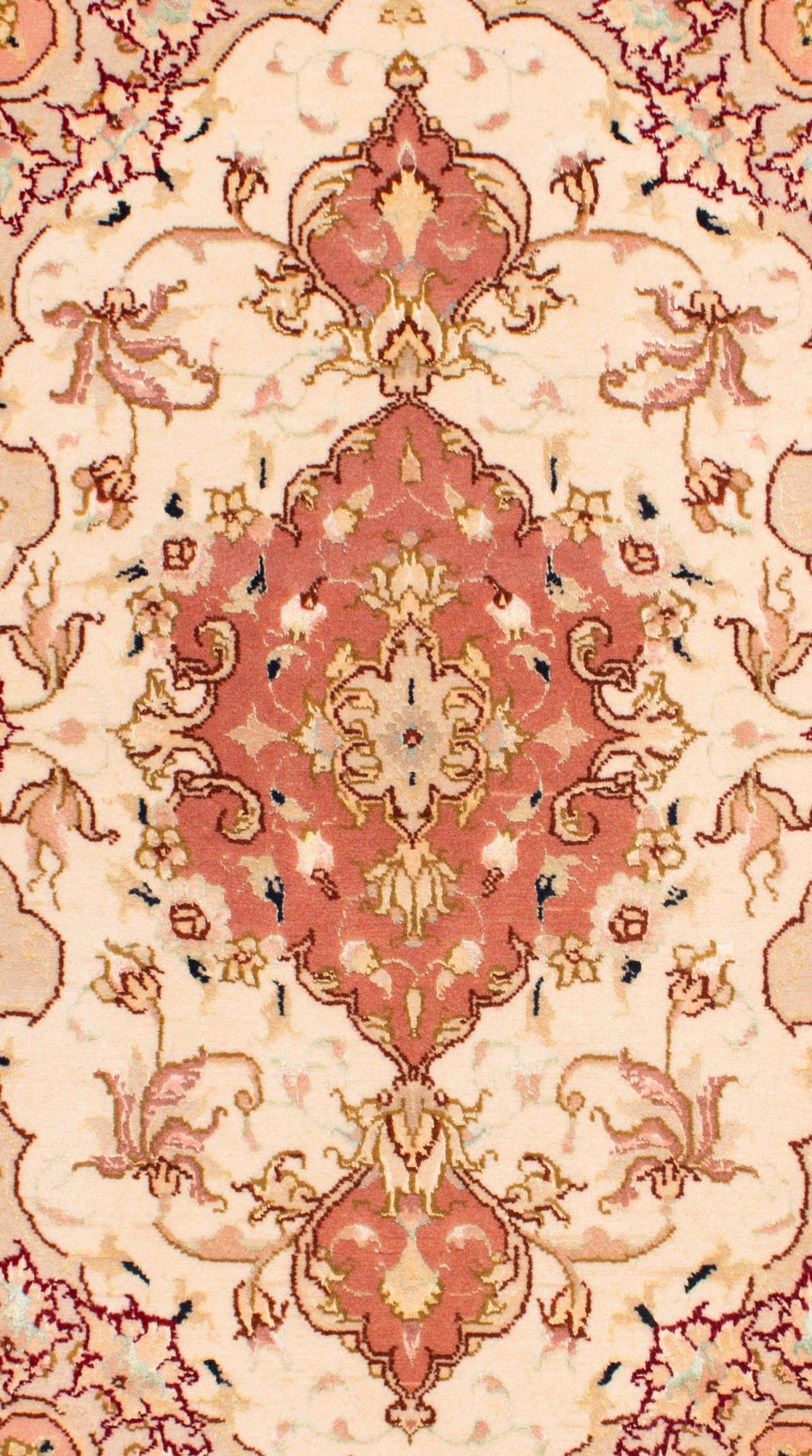 Persian Rug Tabriz 50Raj | 91x59cm