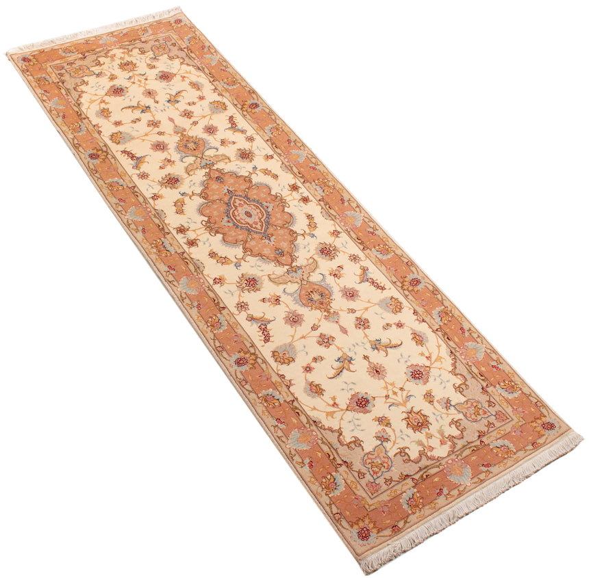 Alfombra Persa Tabriz 50Raj | 246 x 78 cm