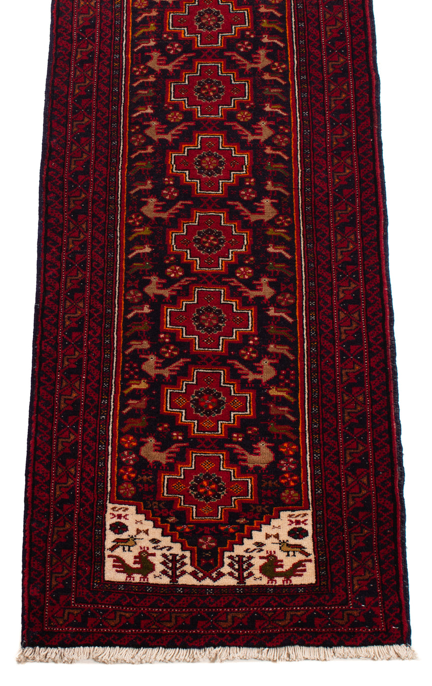 Baluch Persian Rug | 277 x 64cm