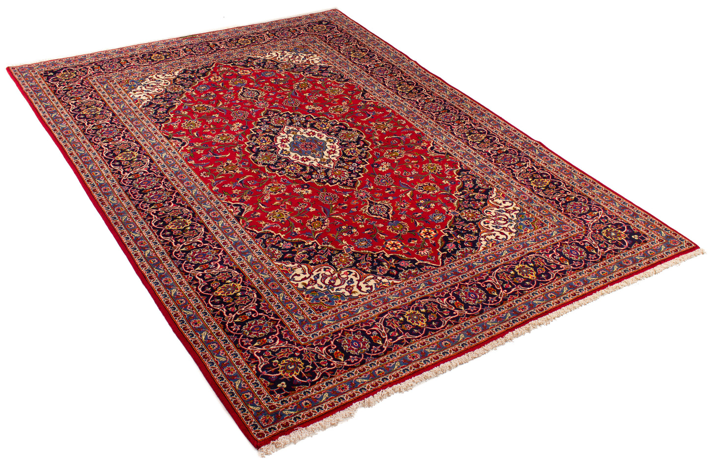 Alfombra Persa Kashan | 296 x 208