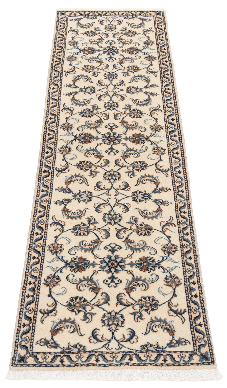 Alfombra persiana Nain | 276 x 78 cm
