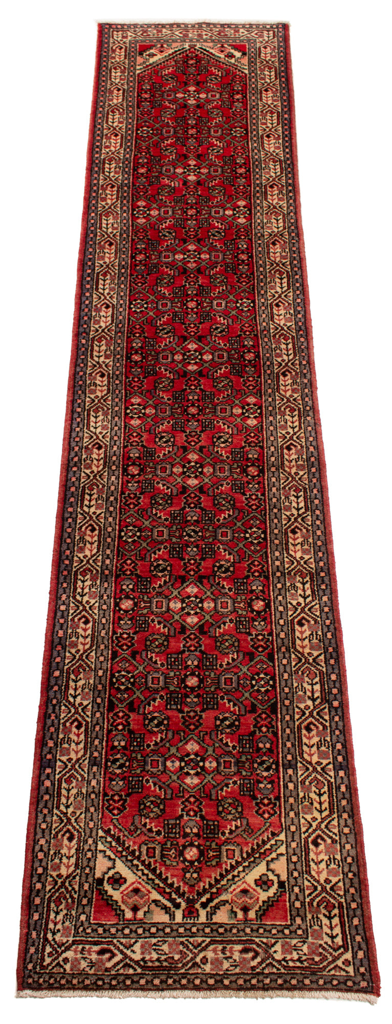 Hamedan Persian Rug | 388 x 80 cm