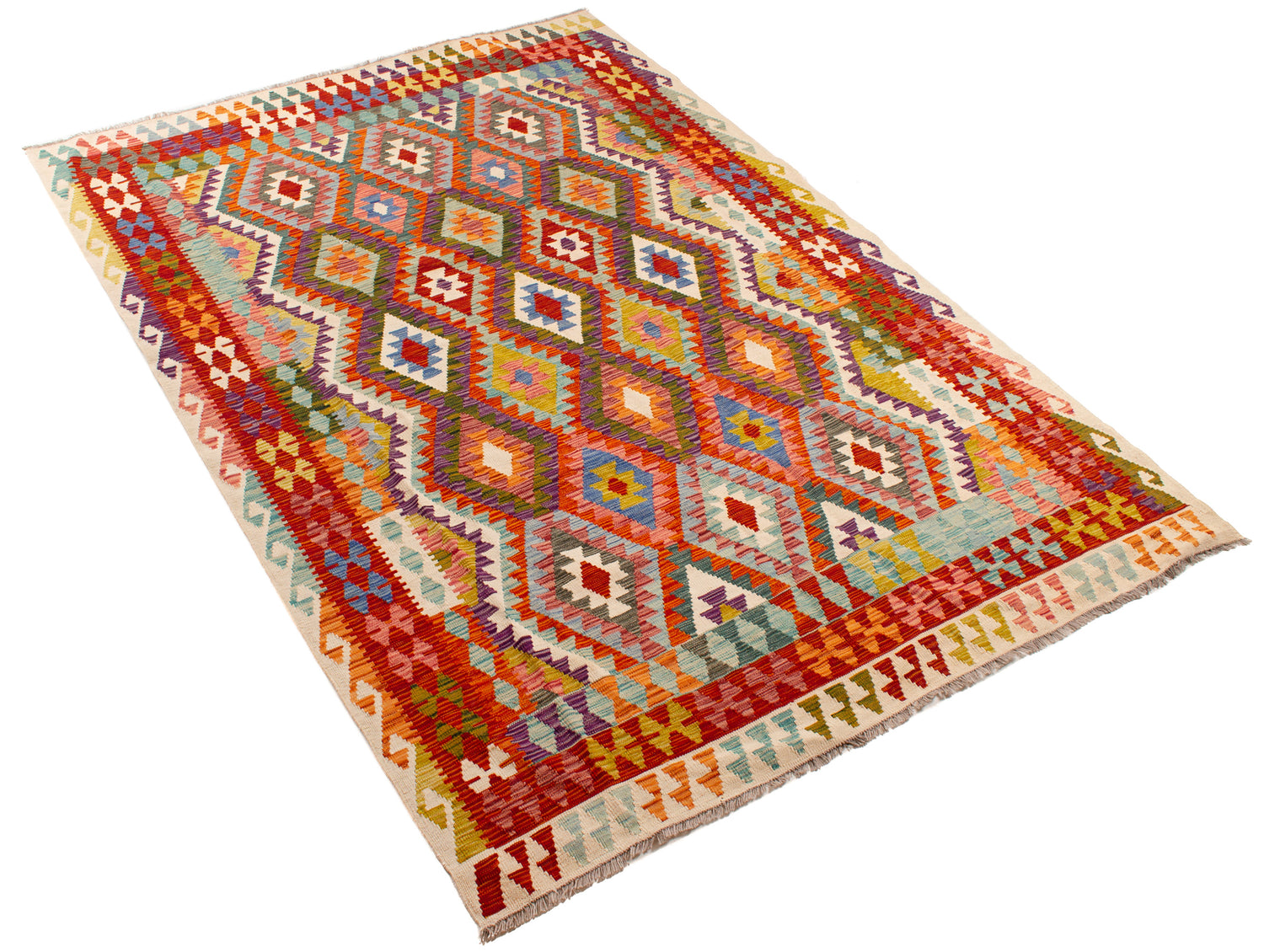 Kilim afgano | 293 x 202 cm