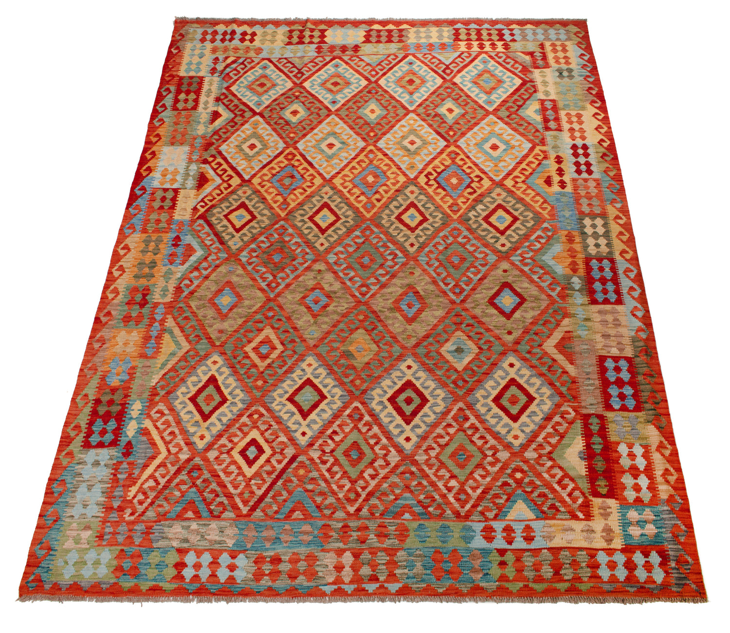 Afghan Kilim | 346 x 248 cm