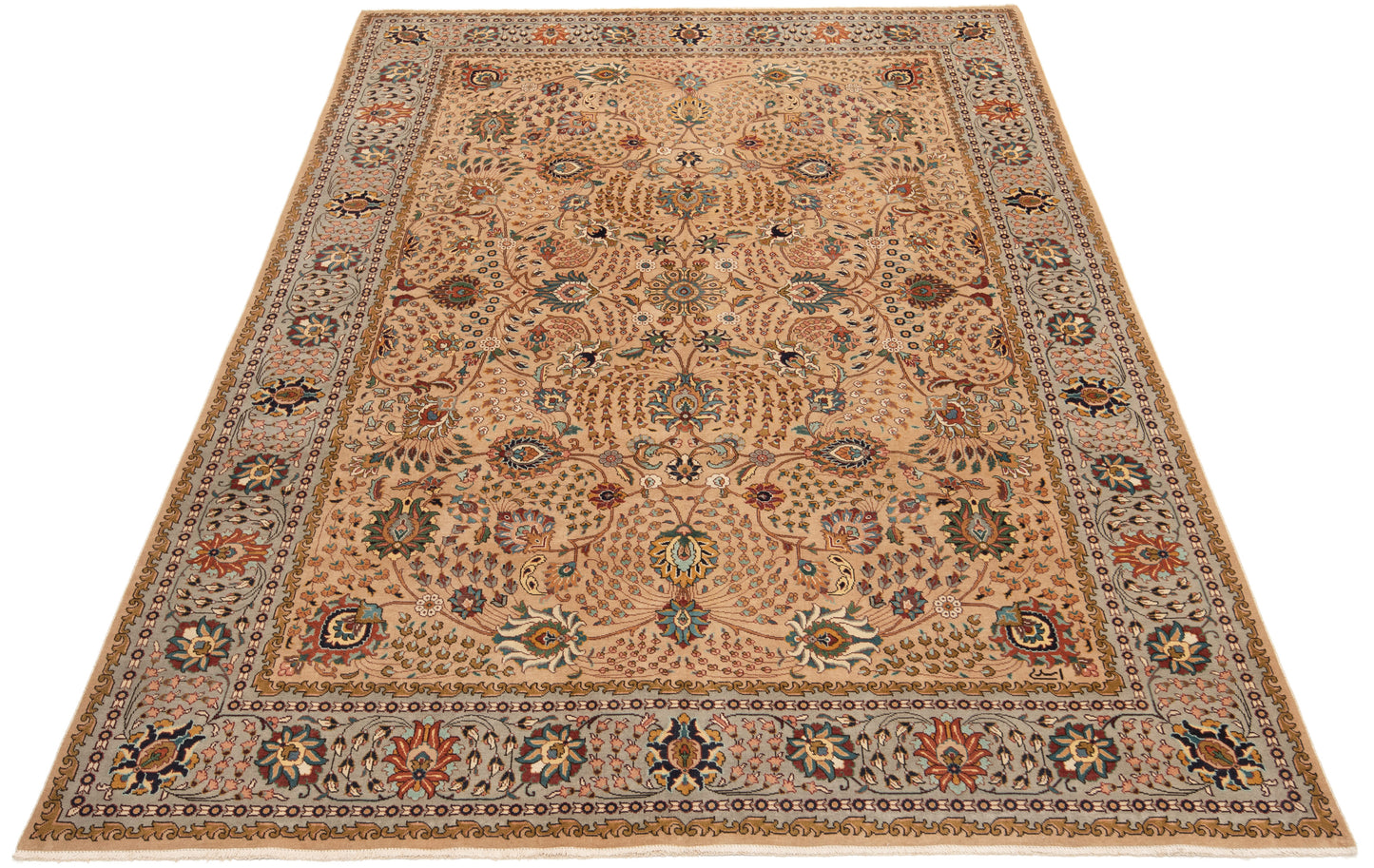 Alfombra persa Tabriz | 346 x 239 cm