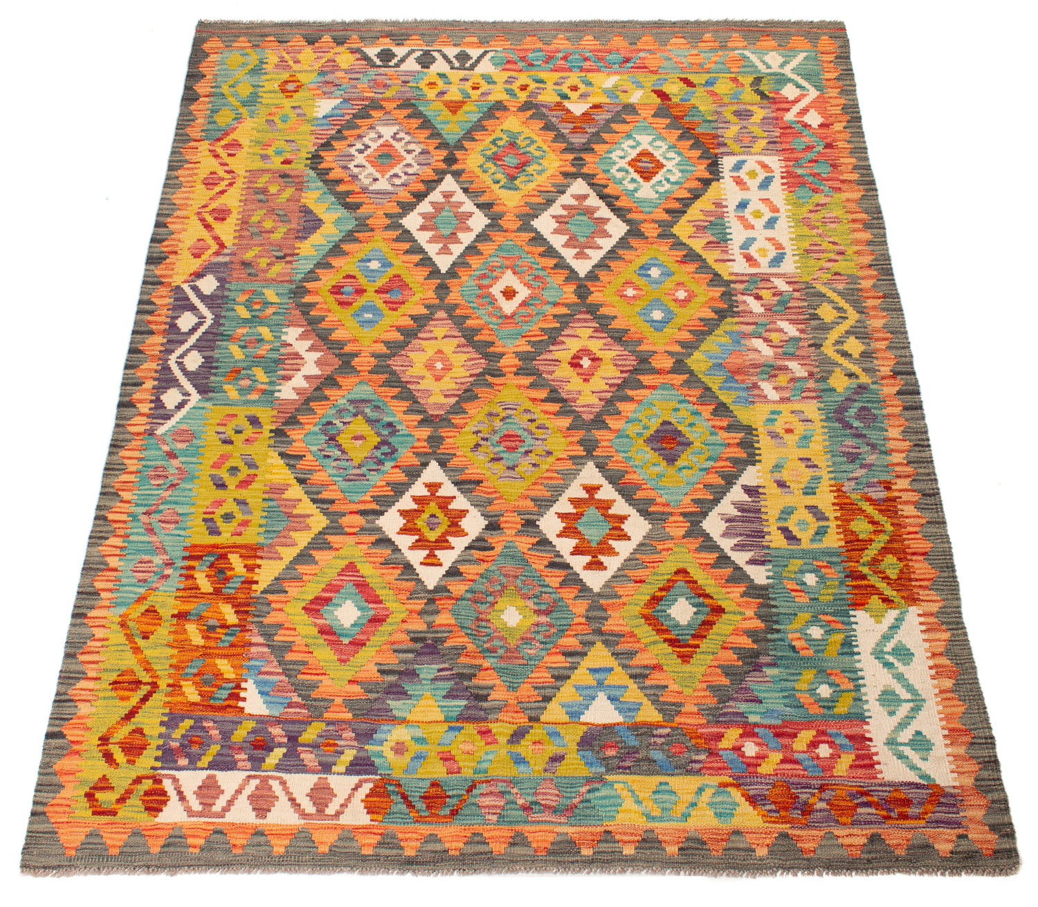 Afghan Kilim | 194 x 148 cm