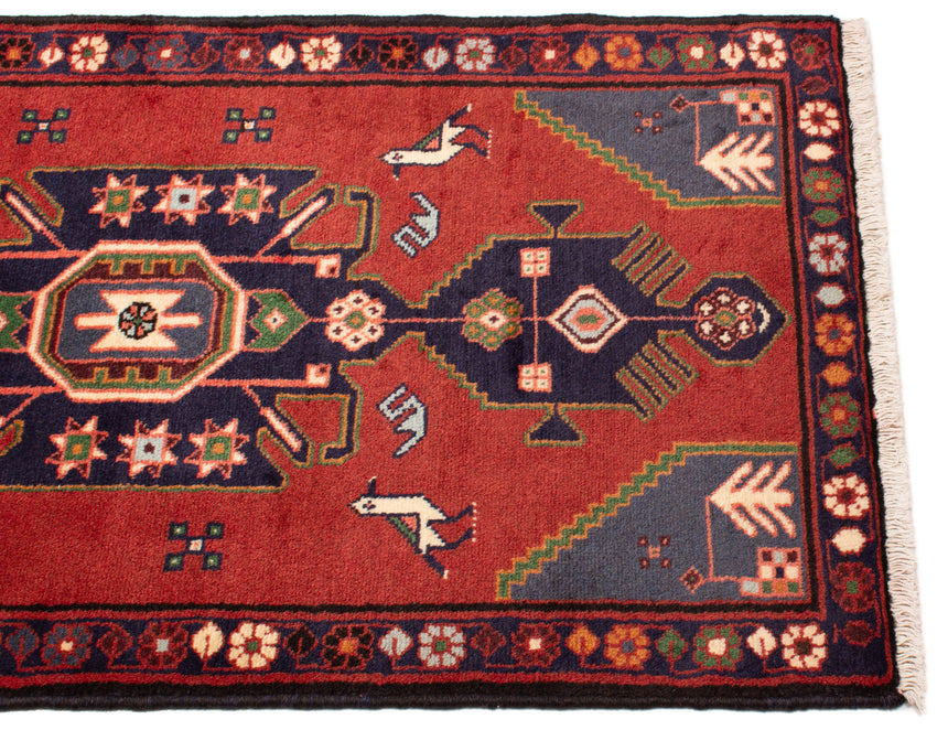 Hamedan Persian Rug | 135 x 75 cm