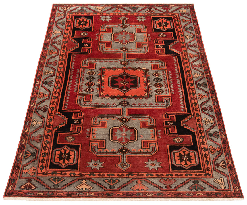 Alfombra persiana Hamedan | 207 x 140 cm