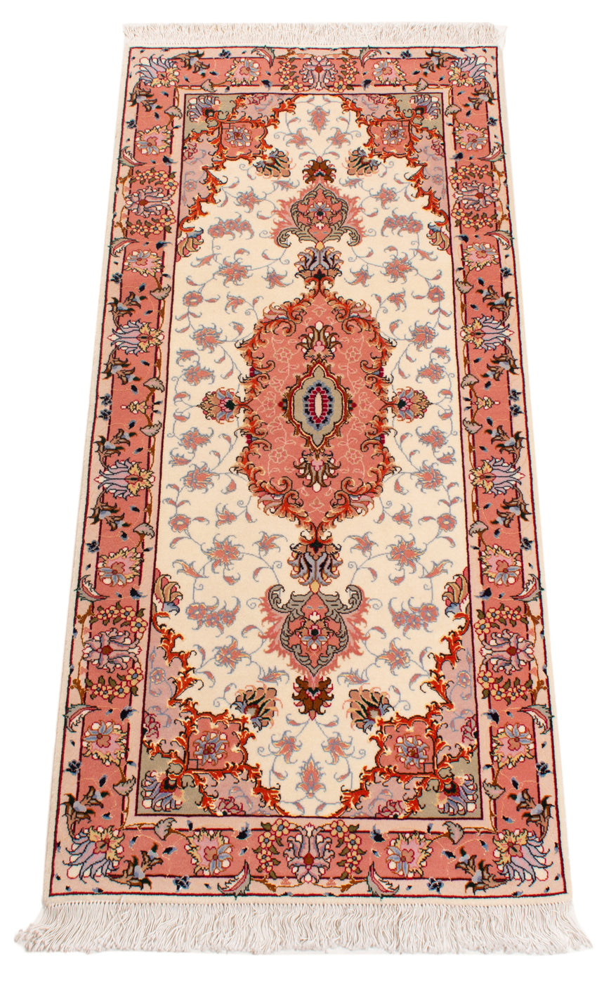 Alfombra Persa Tabriz 50Raj | 159 x 72 cm