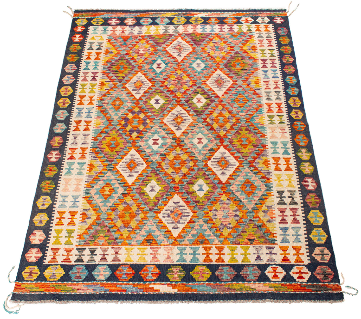 Afghan Kilim | 204 x 145 cm