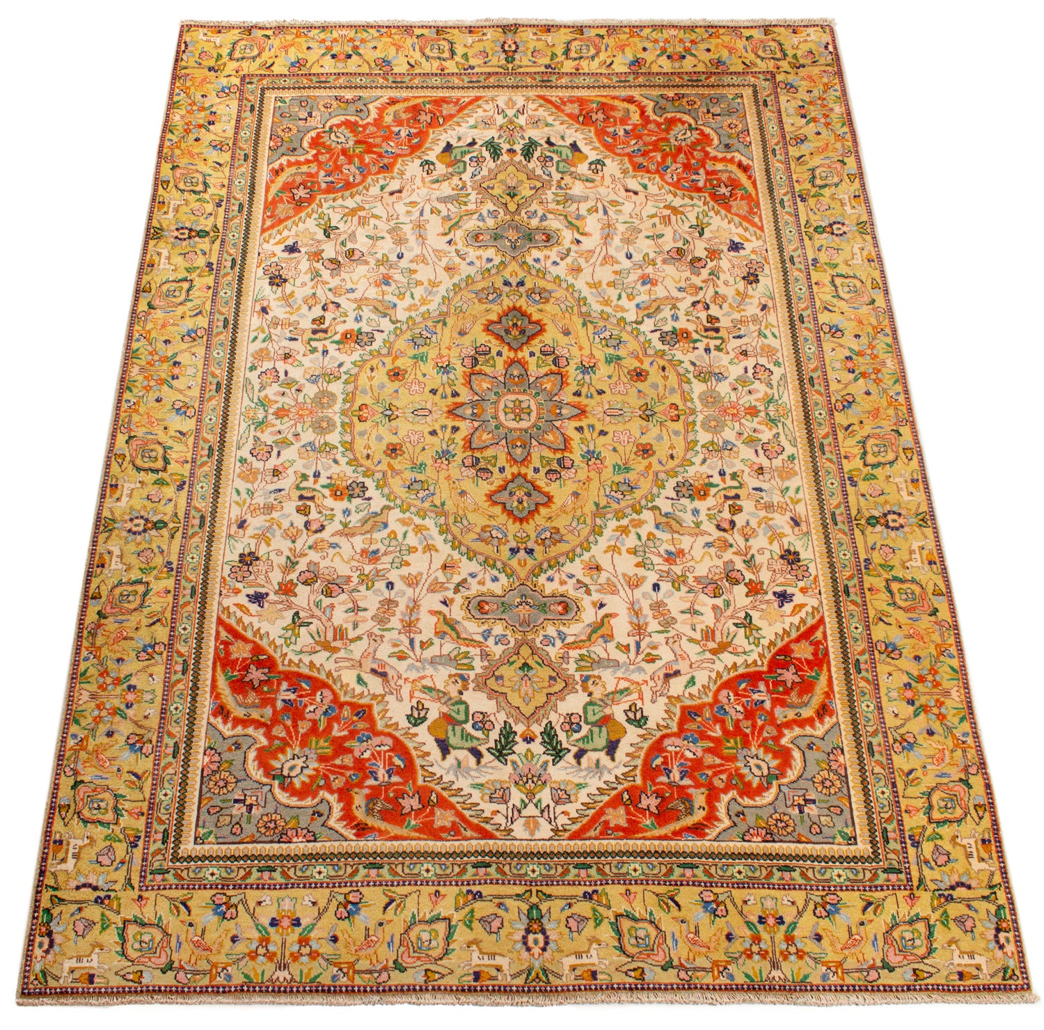 Alfombra Persa Tabriz | 272 x 191 cm