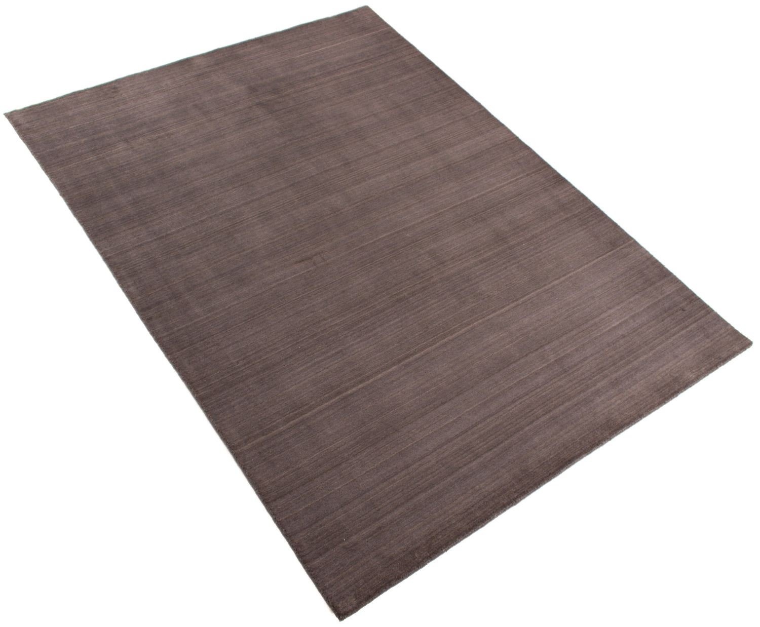 Modern Plain Gray Handloom Rug | 238 x 173 cm