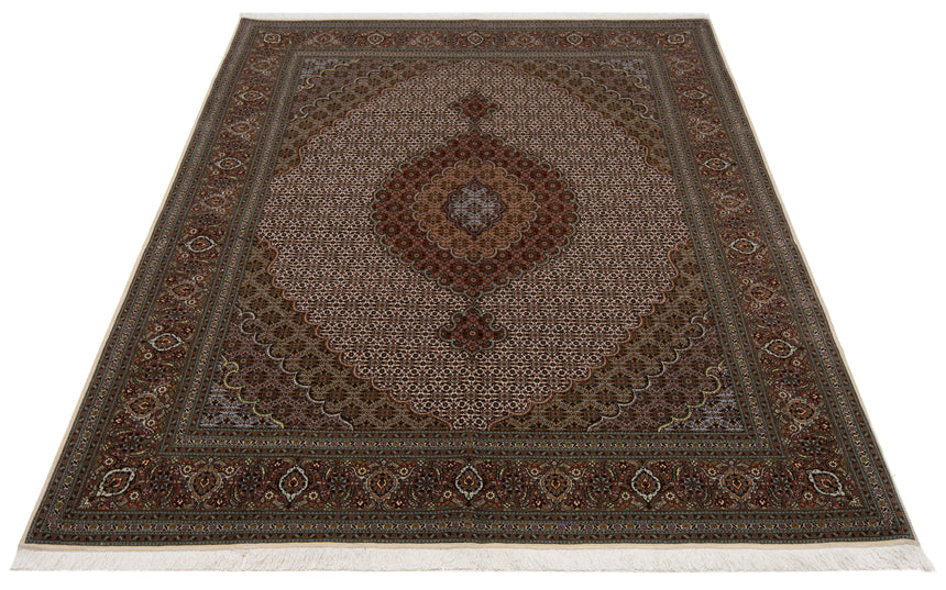 Alfombra persiana Tabriz 50Raj | 263 x 203 cm