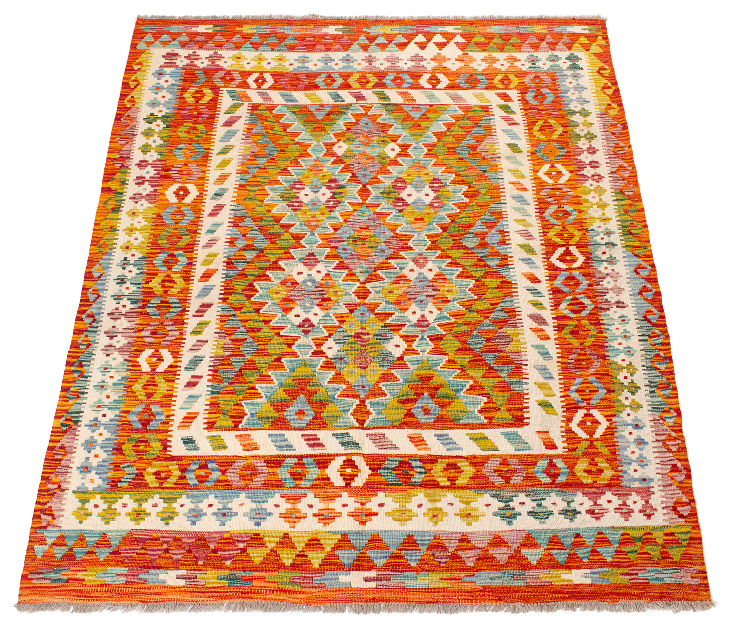 Afghan Kilim | 186 x 154 cm