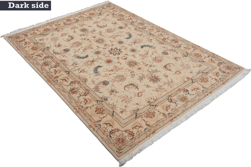 Alfombra persiana Tabriz 50Raj | 198 x 147 cm