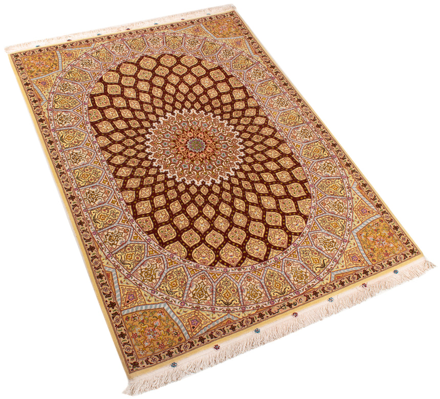 Alfombra Persa Tabriz 50Raj | 206 x 153 cm