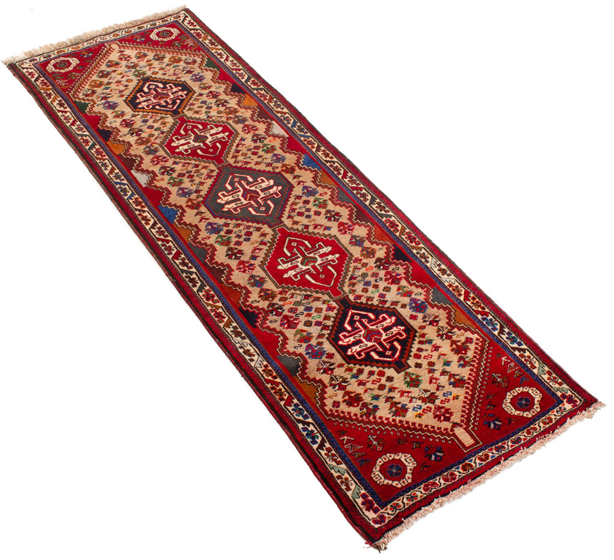 Hamedan Persian Rug | 251 x 86 cm